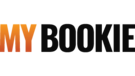 Mybookie logo.