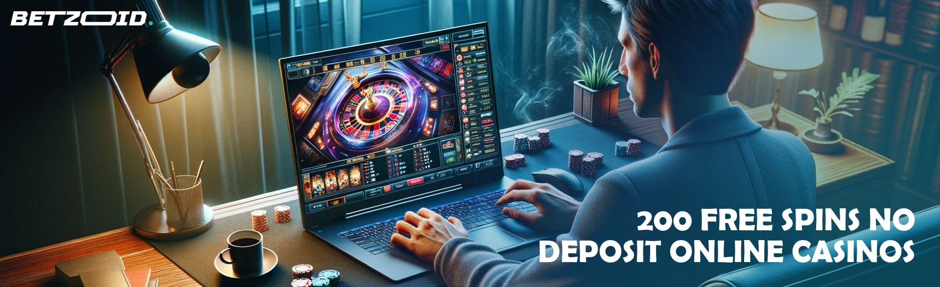 200 Free Spins No Deposit Online Casinos.