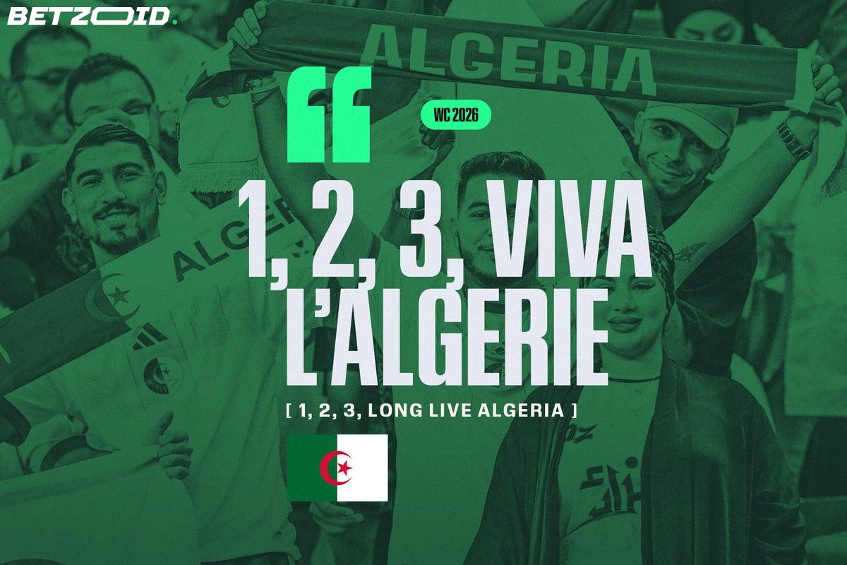 '1, 2, 3, Viva l'Algérie' — A Battle Cry Born from Occupation That Now Echoes Across the World.