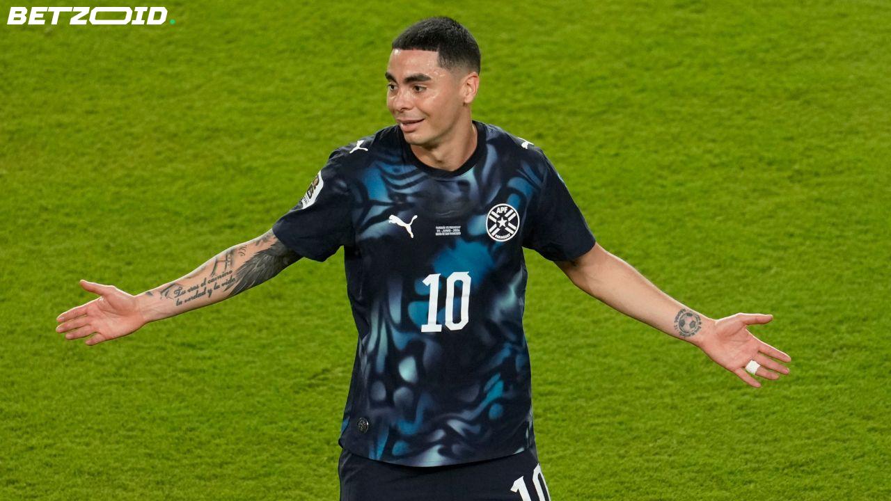 Almiron Makes History for All the Wrong Reasons — Now Paraguay Face Australia Without Him.