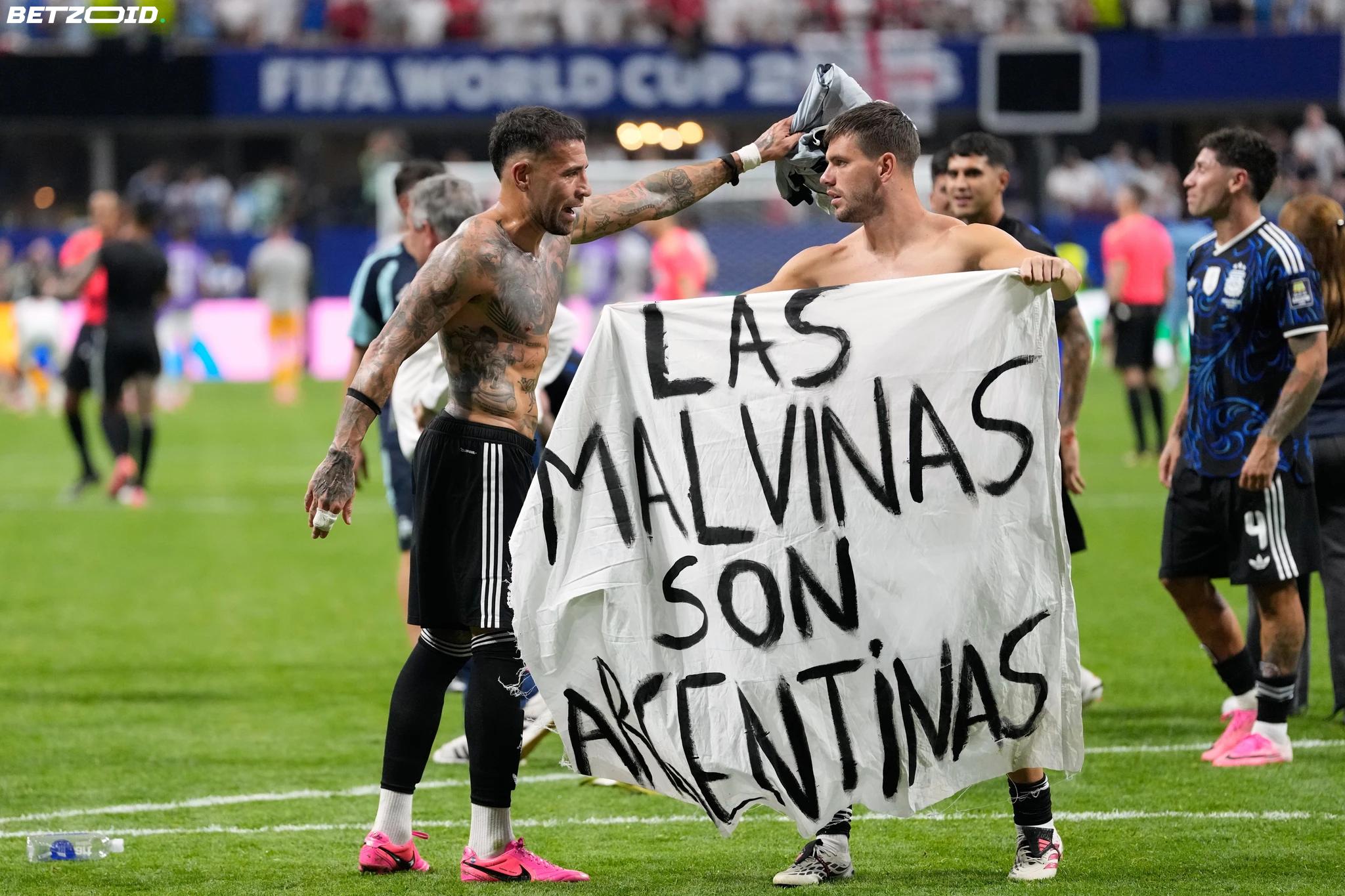 Argentina's Falklands Banner Puts FIFA Under Pressure After England Semi-Final Win.