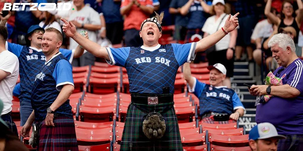 Bagpipes at Fenway: Scotland's Tartan Army Turned a Red Sox Game Into a Football Party.