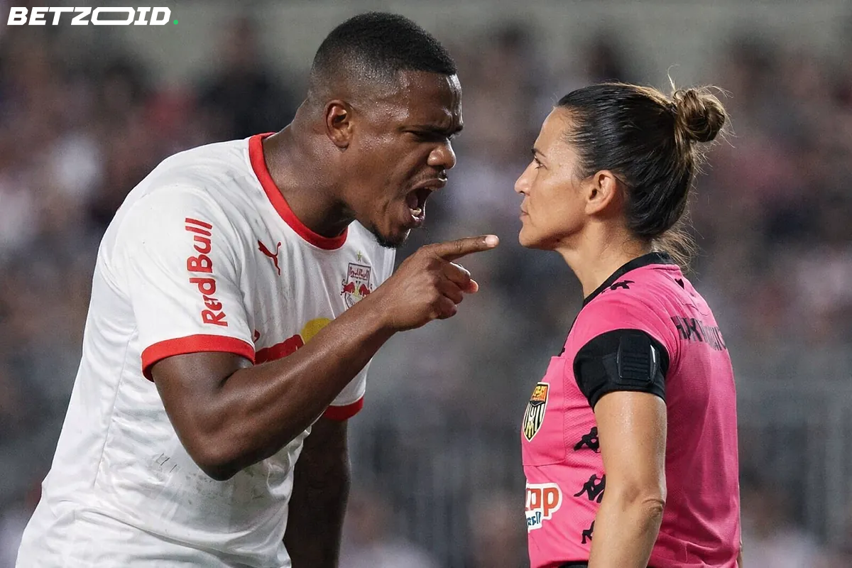 Brazilian Footballer Handed 12-Match Ban After Sexist Referee Comments.