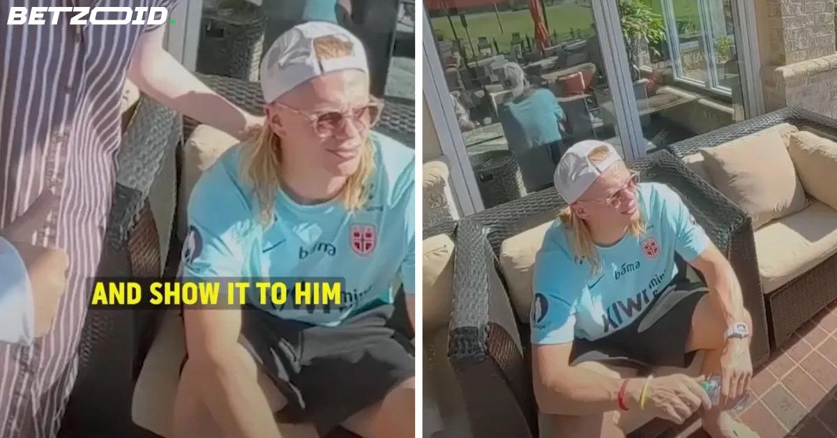 "Certainly is, dawg" — Haaland tricks American fans with Southern accent at 2026 World Cup.