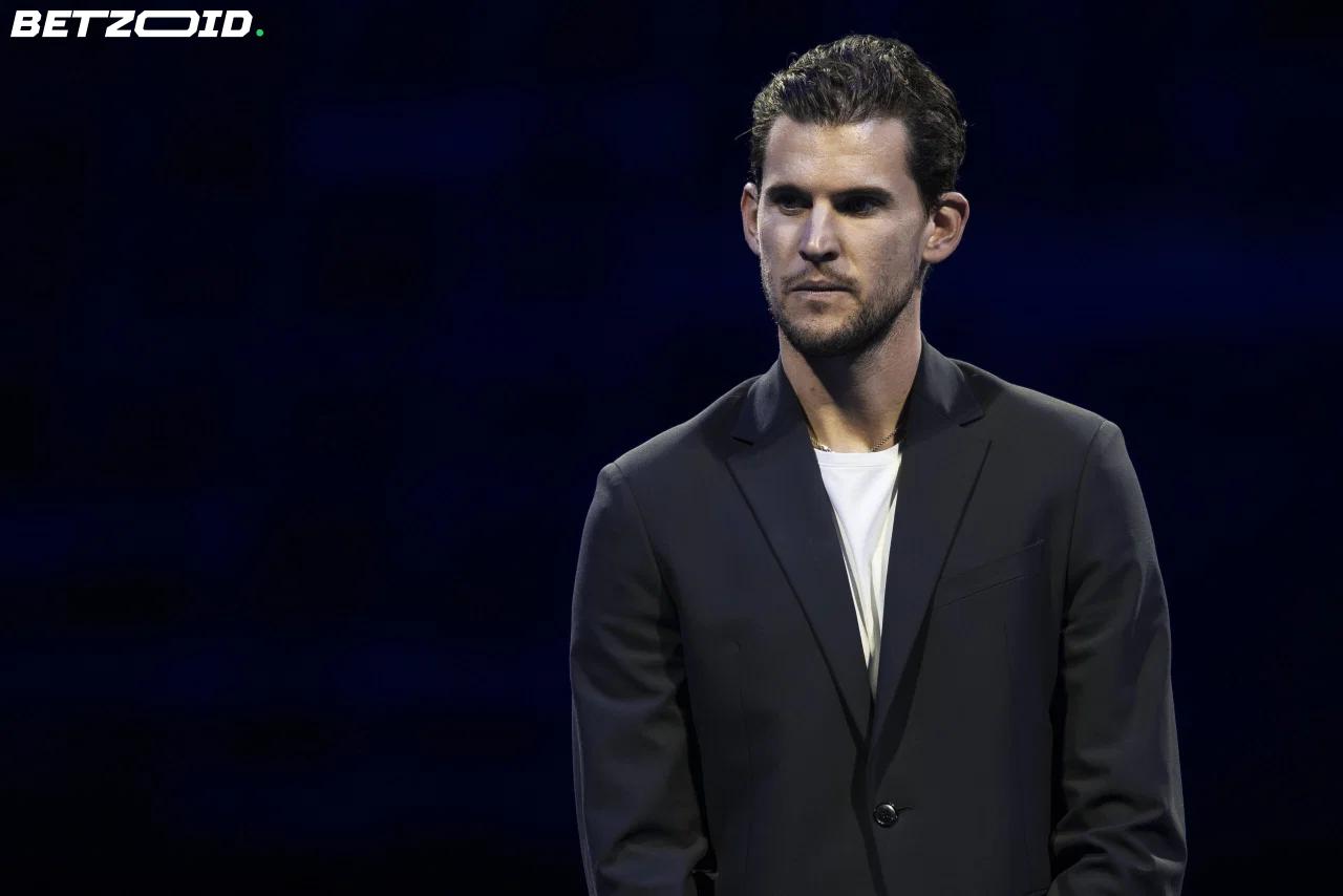 Dominic Thiem Swaps a Tennis Racket for Football Boots at Badener AC.