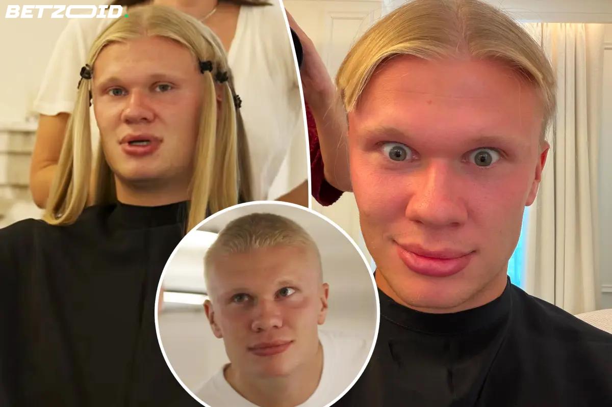 Erling Haaland Cuts His Iconic Blonde Hair: 'Time to Let It Go'.