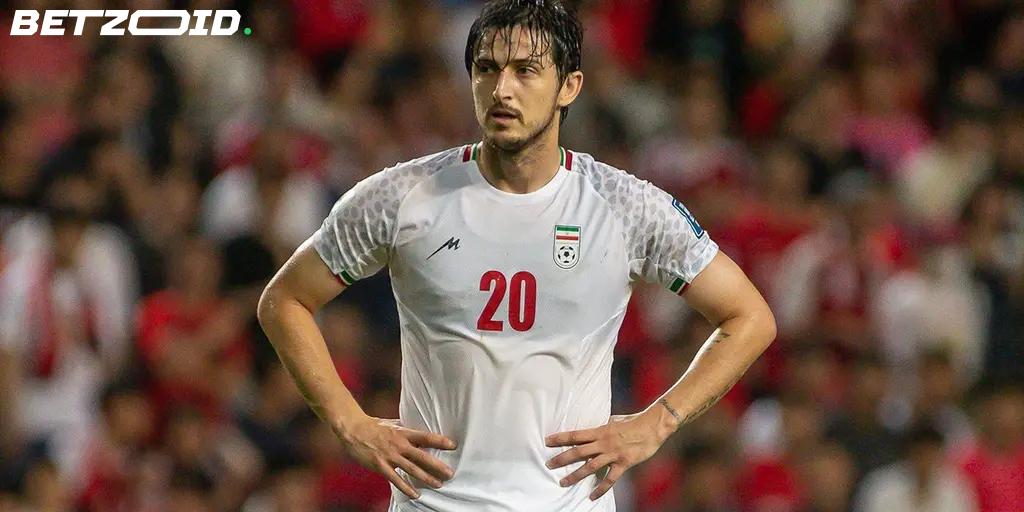 Iran Drop Azmoun from World Cup Squad Over 'Treason' Accusation.