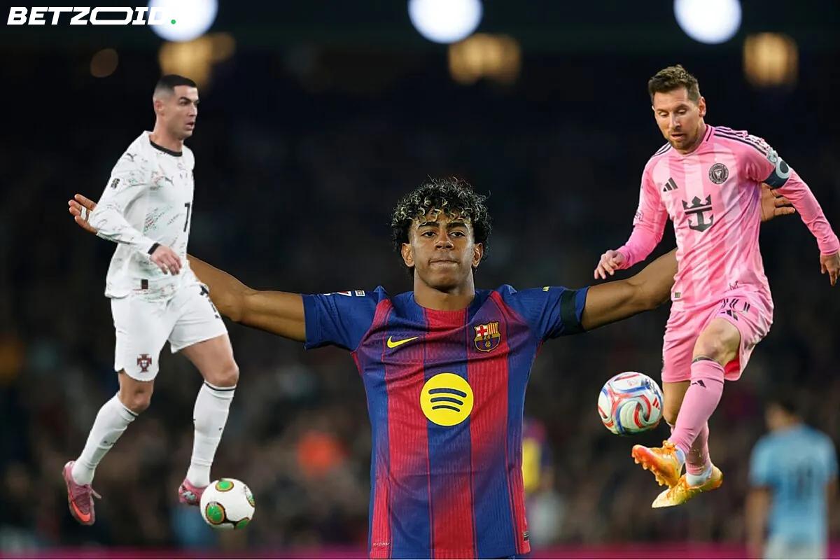 Jorge Mendes Has a Simple Message for Lamine Yamal: Look at Ronaldo and Messi.