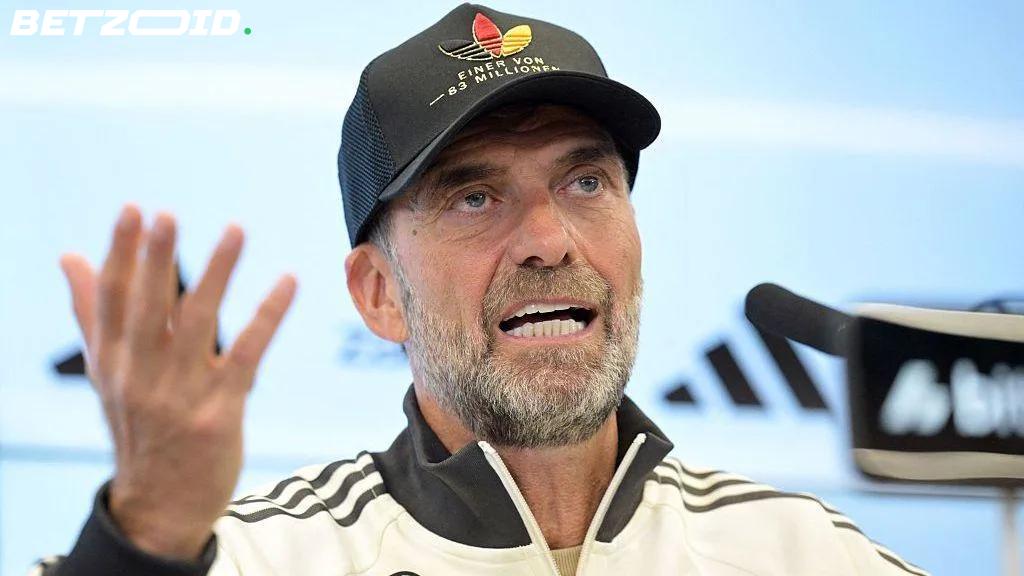 Klopp Says He Wants to 'Reclaim' the German Flag as He Names First Squad.