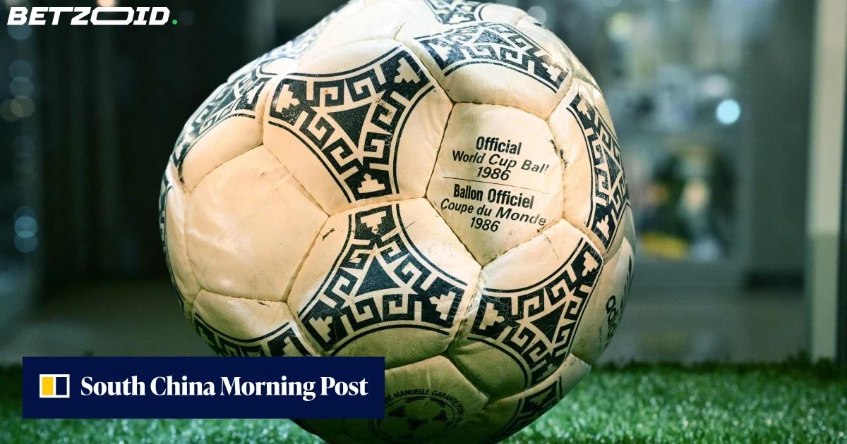 Maradona's Hand of God Ball Could Fetch $10 Million at US Auction.