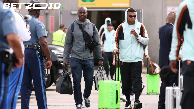 Mbappe and France Touch Down in Boston, Ready to Chase a Third World Cup.
