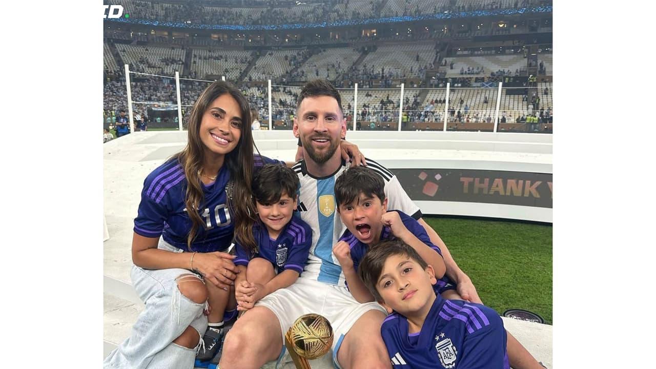 Messi Retires From International Football: Antonela's Tribute and the End of an Era.