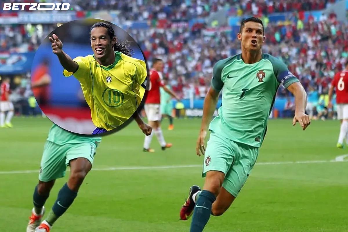 Nani Snubs Ronaldo and Messi, Picks Ronaldinho as Greatest Ever.