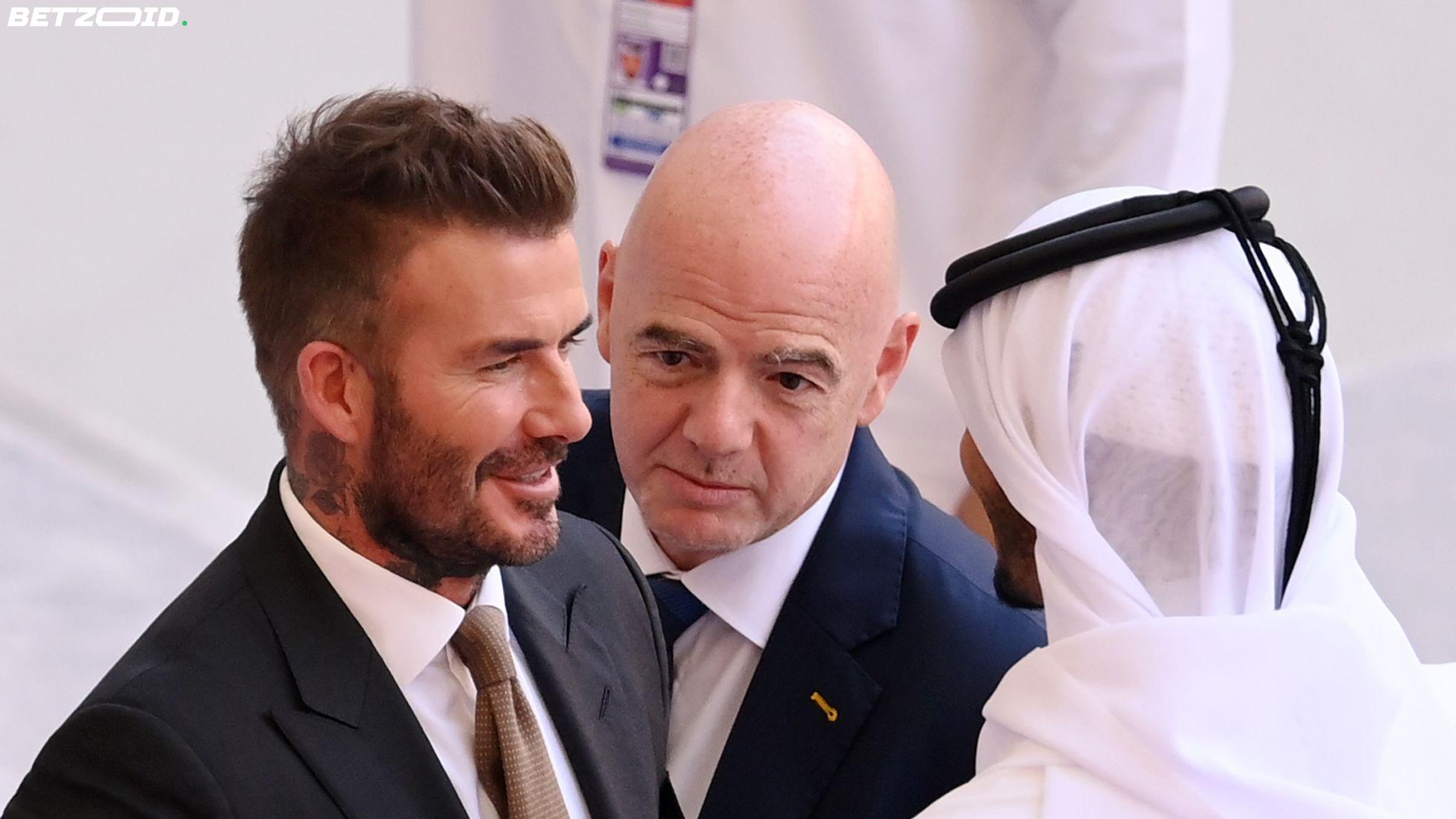 David Beckham Floated as a Possible Option to Challenge Infantino for FIFA's Top Job.