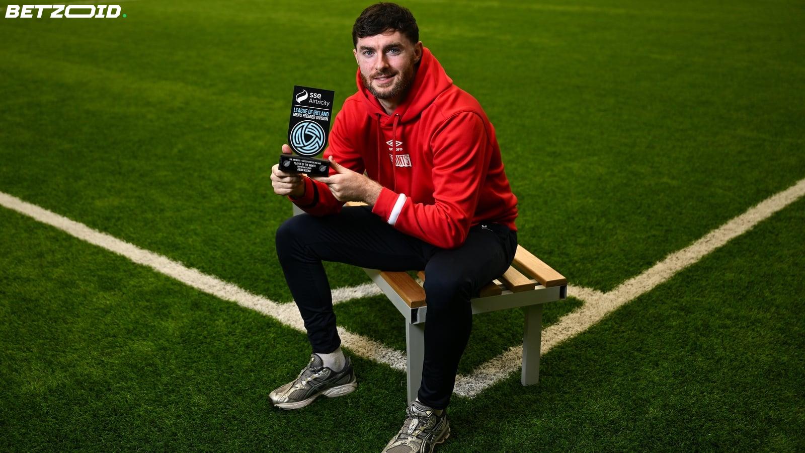 Aidan Keena Wins September Player of the Month as Saints Chase Shamrock Rovers.