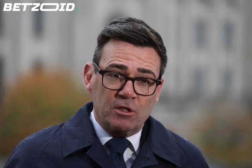 UK Prime Minister Andy Burnham Denies Downplaying Manchester City's Guilty Verdict.
