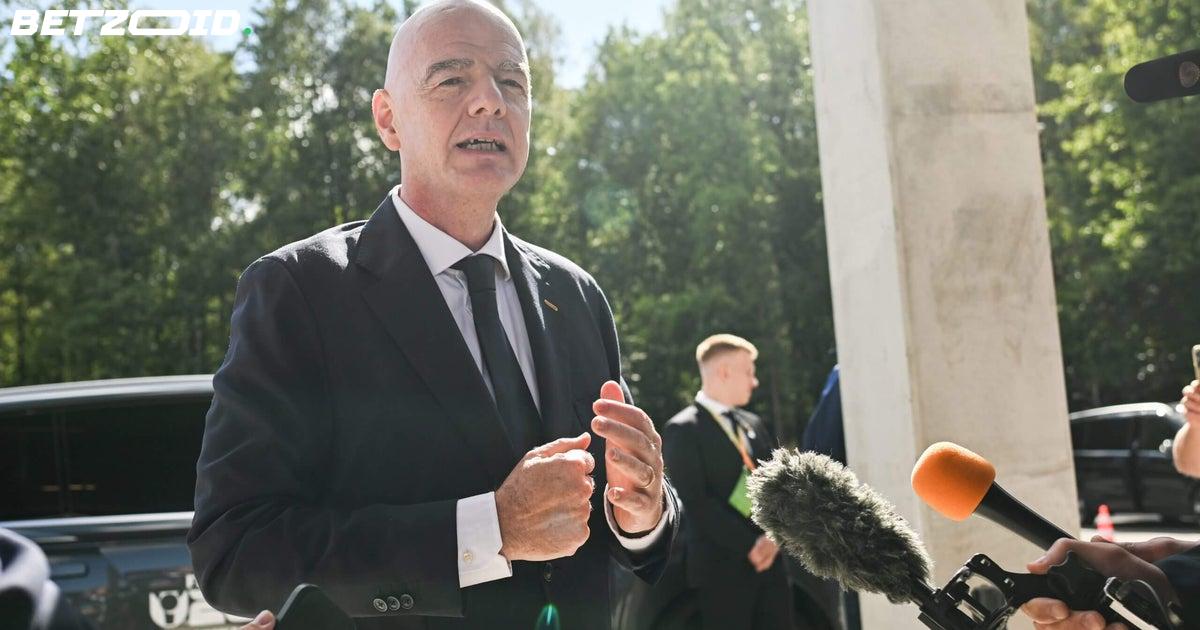 Infantino Says 'Vast Majority' of Football Is Behind Him, But Concedes UEFA Talks Are Needed.