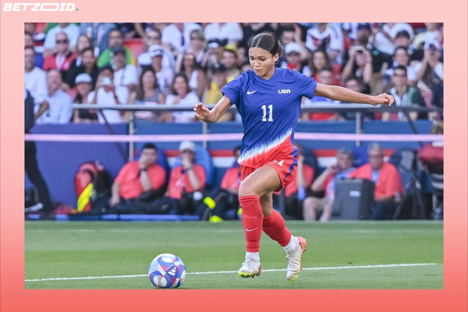 Soccer Star Sophia Wilson Baby Girl with NFL Husband