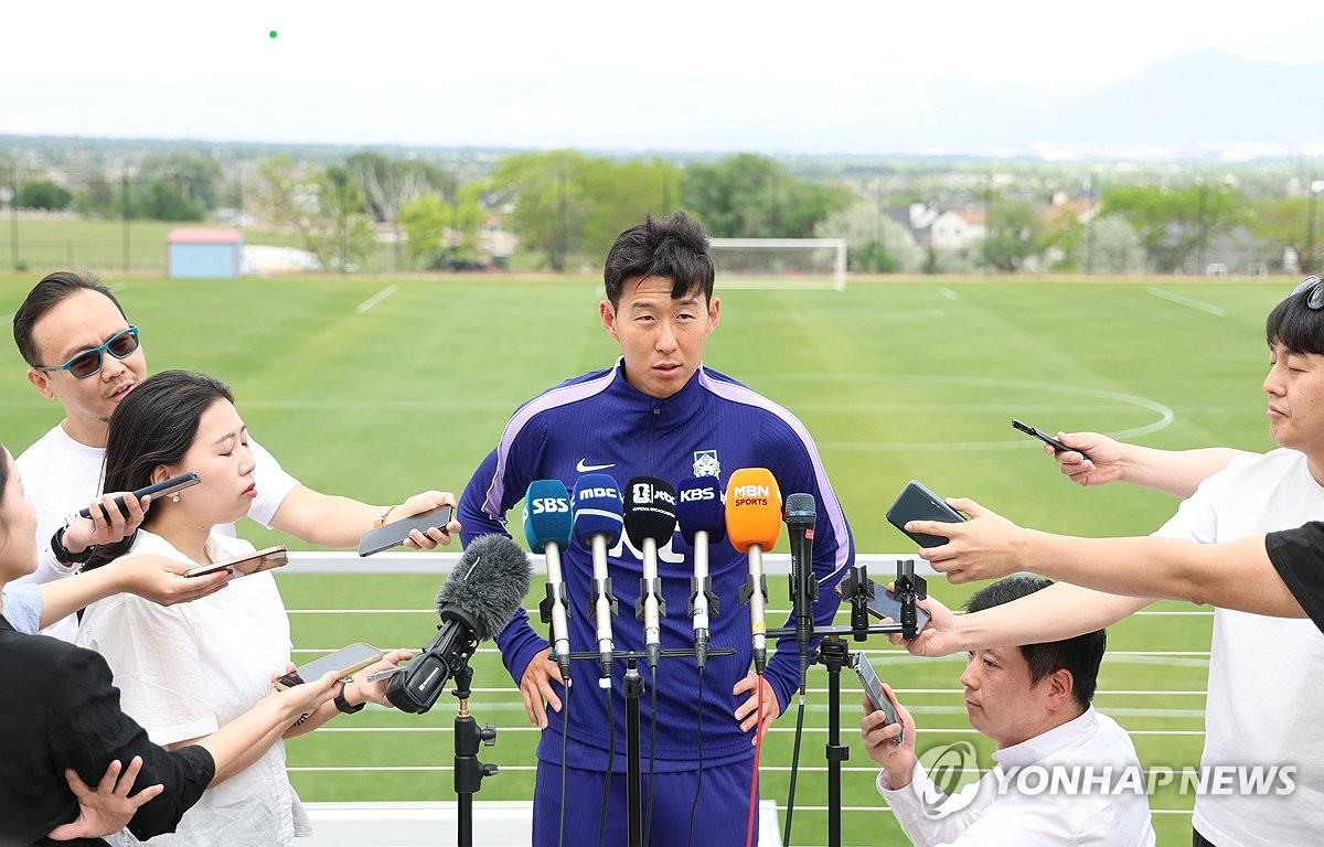 One goal from history, but Son Heung-min isn't thinking about it.
