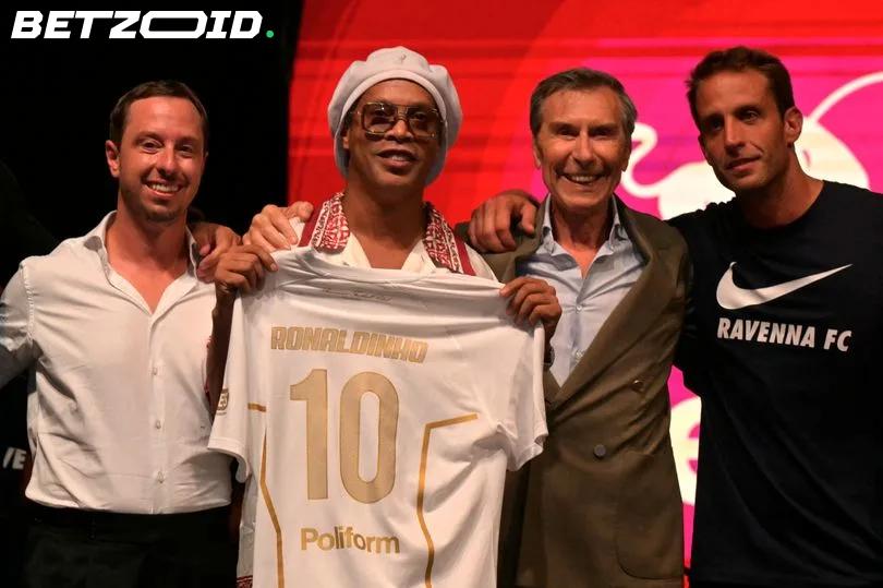 Ronaldinho Returns at 46: The Final Goal of His Career Awaits in Serie C.