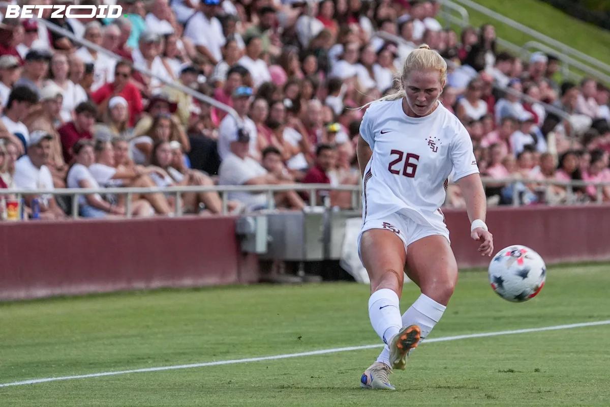 Sam Erbach Wasted No Time at Florida State — One Game In, Already on the Scoresheet.