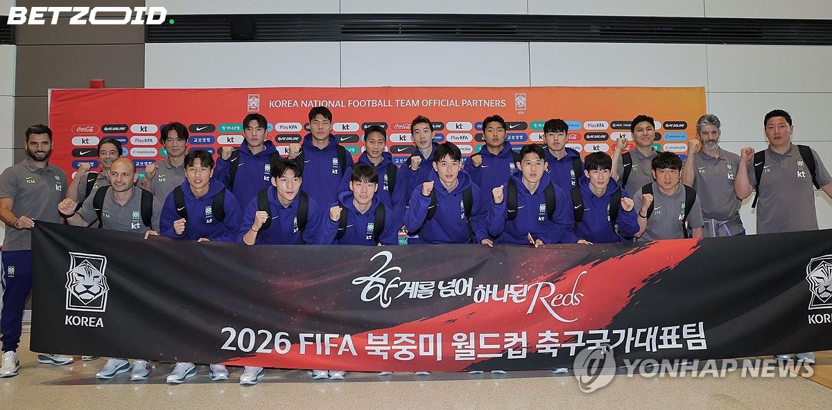 South Korea Head to Salt Lake City as World Cup Countdown Begins.