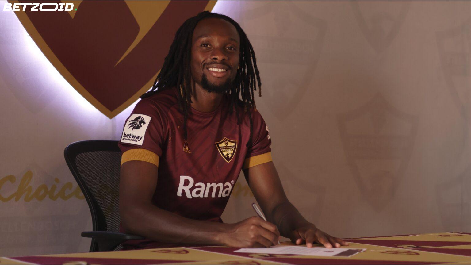 Super Eagles Star Olisa Ndah Returns to PSL With Stellenbosch in Relegation Scrap.