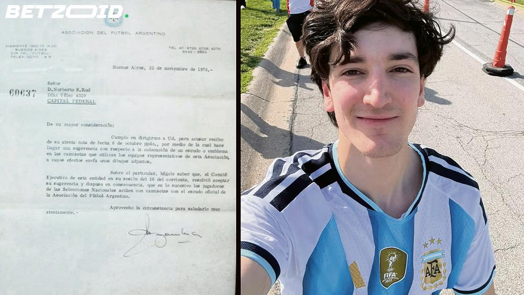 The Jewish Superfan Behind Argentina's Iconic Crest.