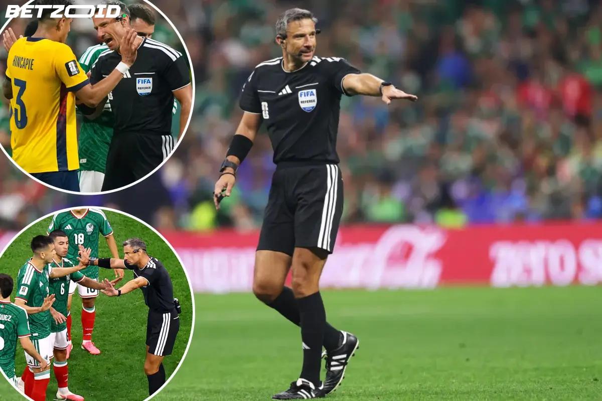 The Man in the Middle for the World Cup Final Has a Complicated Past.
