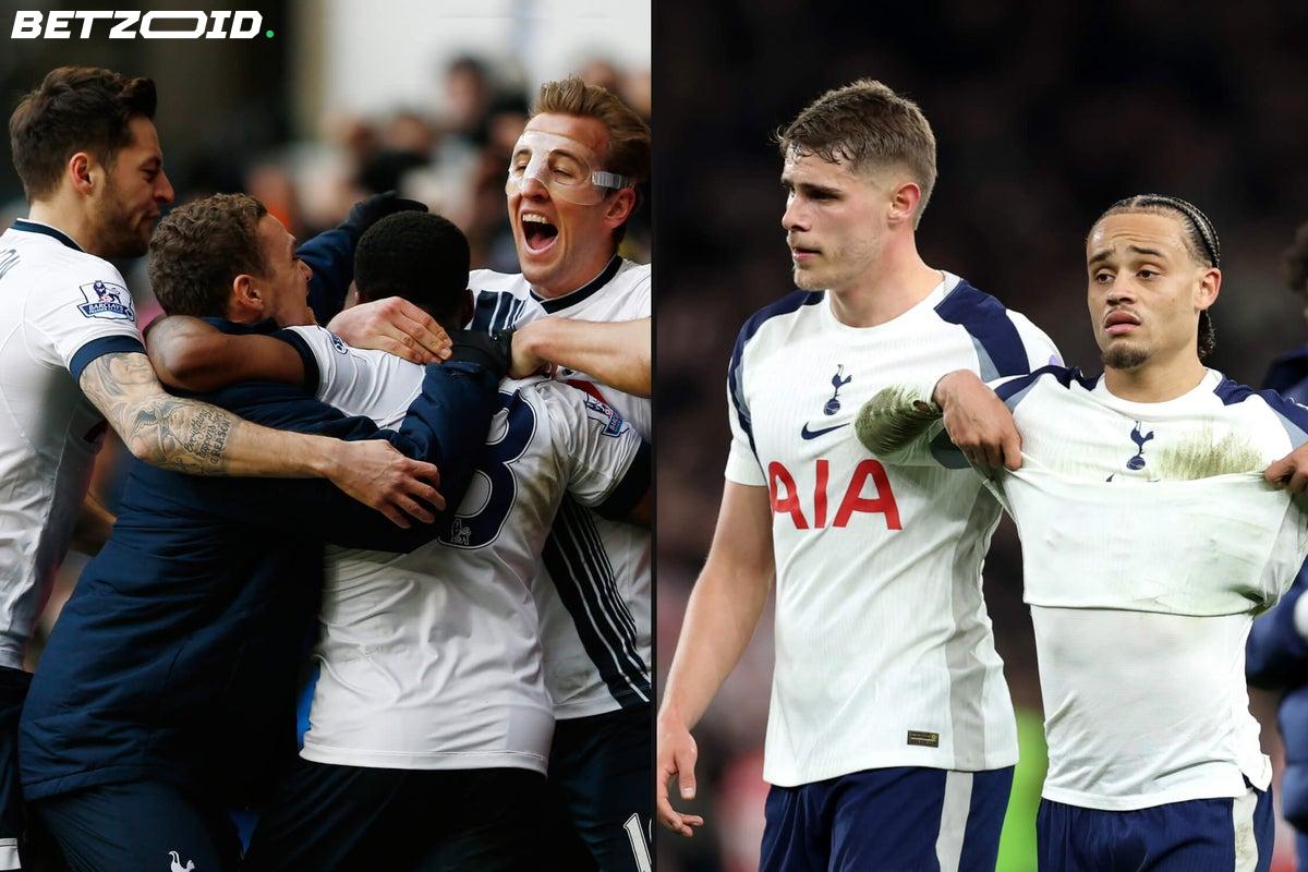 Tottenham's Tragic Decline: How Spurs Went From Title Favourites to Relegation Battle in 10 Years.