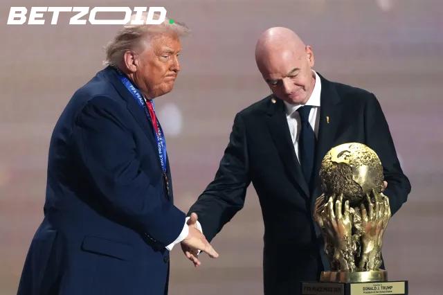 Trump Will Hand the World Cup Trophy to the Winner at MetLife Stadium.