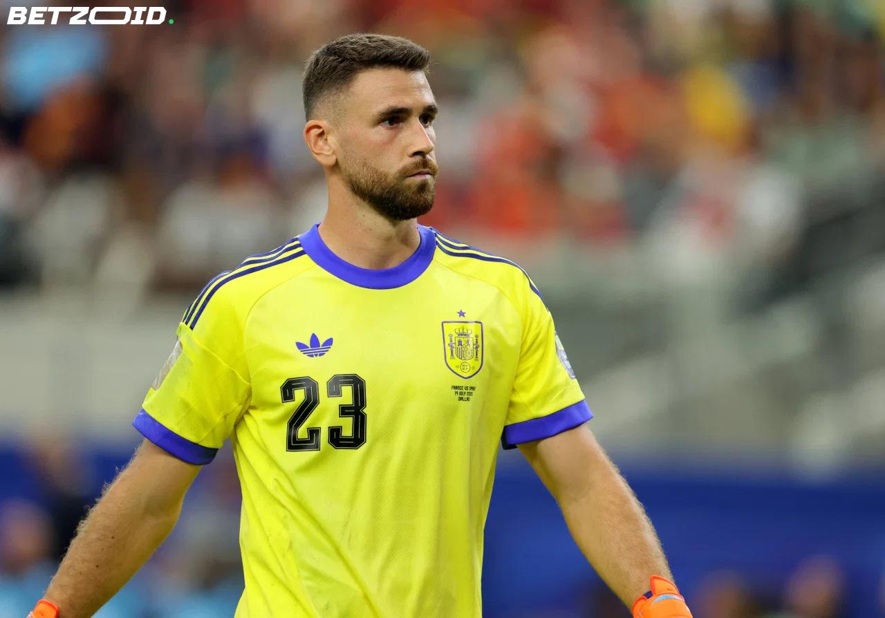 Unai Simon: The Basque-Castilian Goalkeeper Holding Spain Together at the World Cup.