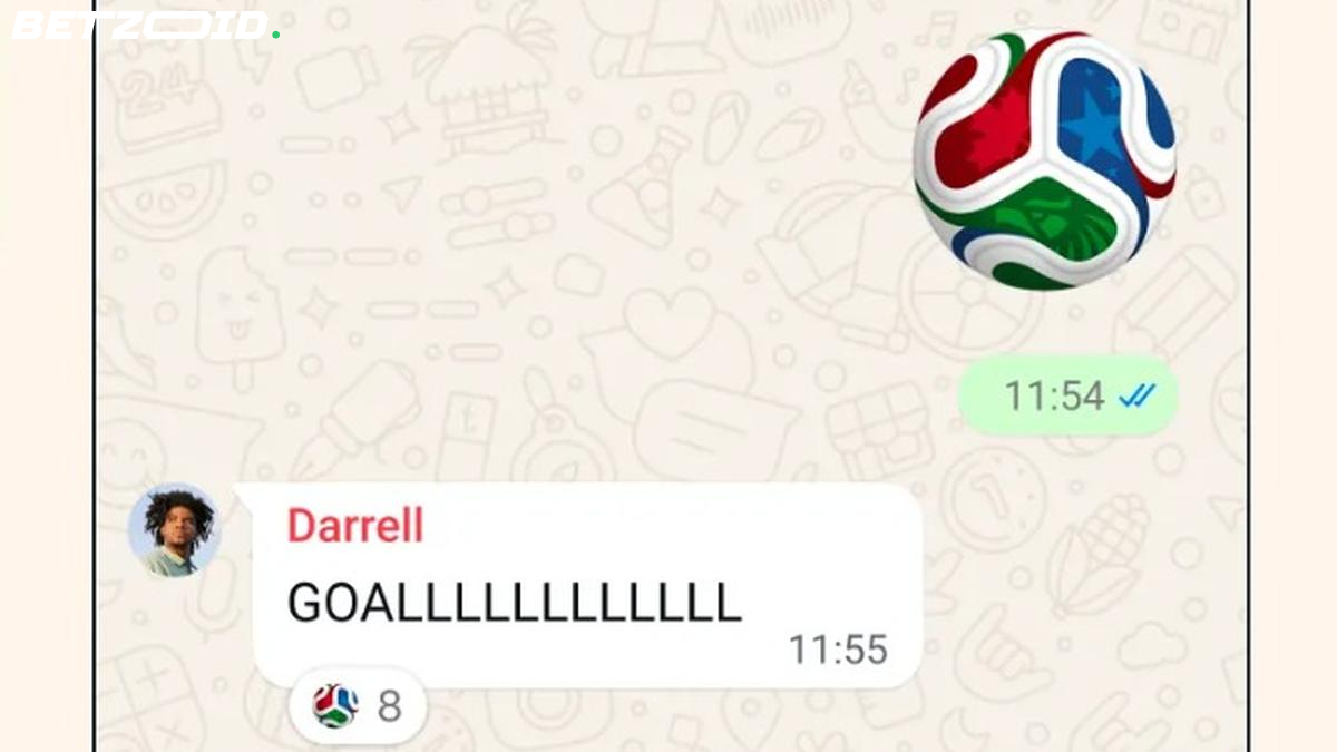 WhatsApp's New Football Emoji Is the Official World Cup 2026 Match Ball.