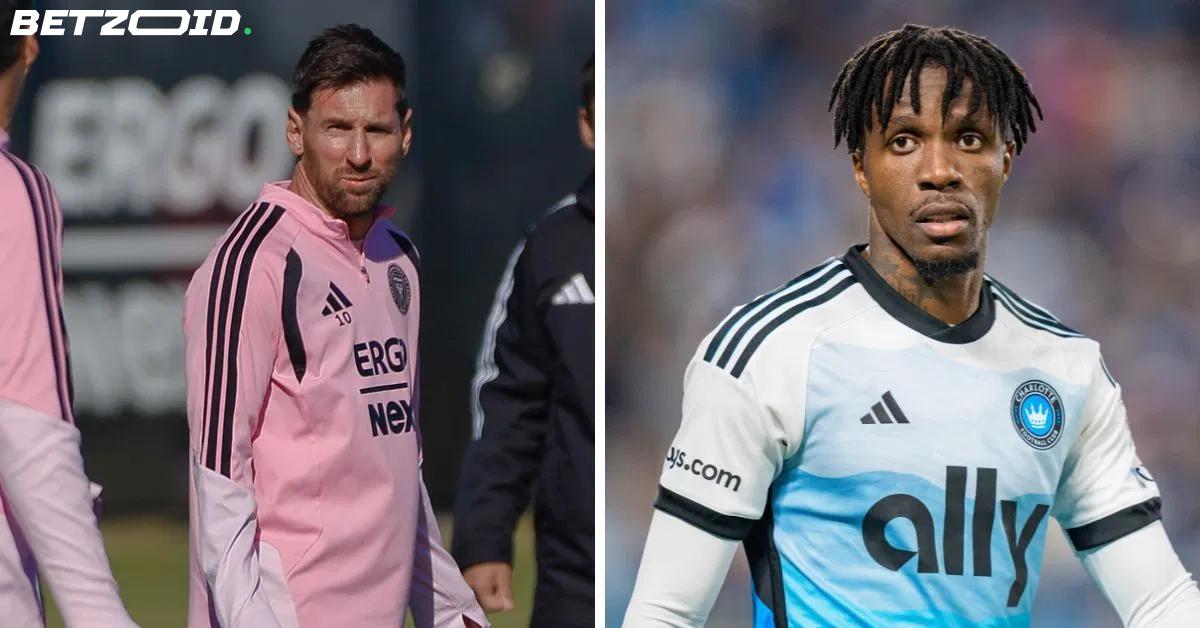 Zaha Shocks Fans by Picking Robben Over Messi for Perfect Left Foot.