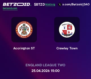Accrington ST - Crawley Town