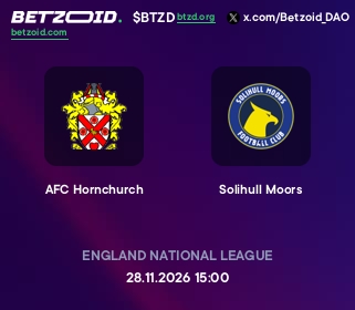 AFC Hornchurch - Solihull Moors