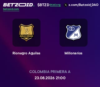 Rionegro Aguilas - Millonarios
