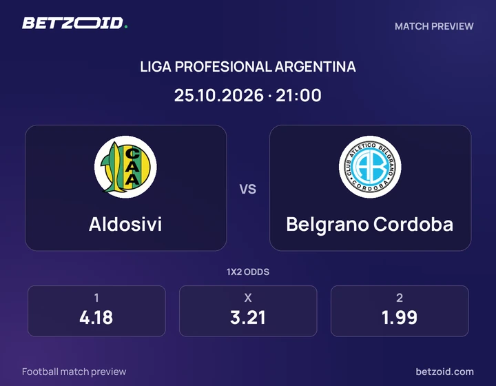 Aldosivi vs. Belgrano Cordoba Aldosivi vs. Belgrano Cordoba: imagen del partido de Liga Profesional Argentina.