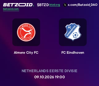 Almere City FC - FC Eindhoven
