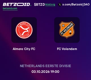Almere City FC - FC Volendam