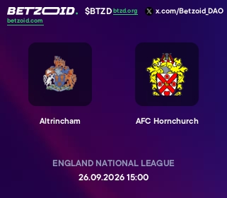 Altrincham - AFC Hornchurch