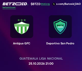 Antigua GFC - Deportivo San Pedro