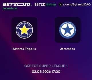 Asteras Tripolis - Atromitos