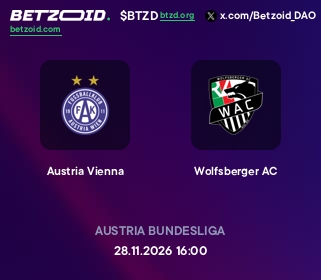 Austria Vienna - Wolfsberger AC