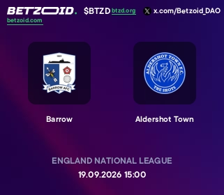 Barrow - Aldershot Town