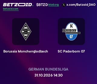 Borussia Monchengladbach - SC Paderborn 07
