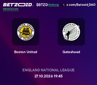 Boston United - Gateshead