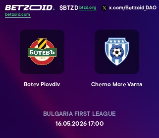 Botev Plovdiv - Cherno More Varna