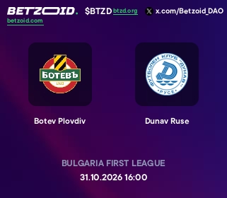 Botev Plovdiv - Dunav Ruse