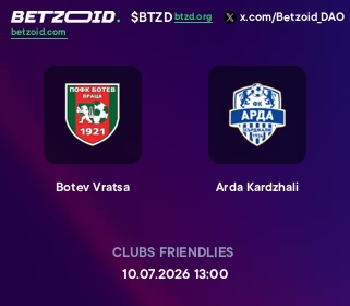 Botev Vratsa - Arda Kardzhali